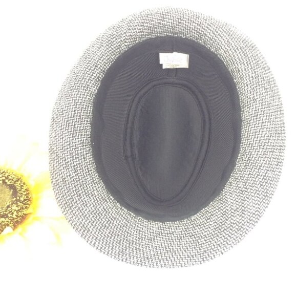 Women's Black Glitter Justice Hat - Picture 7 of 8